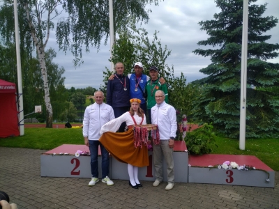 Valkas novada sporta veterāni izcīna medaļas LSVS 59.sporta spēlēs vieglatlētikā