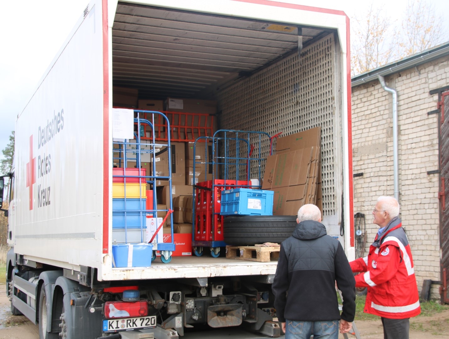 Ķīles-Dīsternbrukas Rotary klubs ziedo palīdzības kravu Mariupolei 1