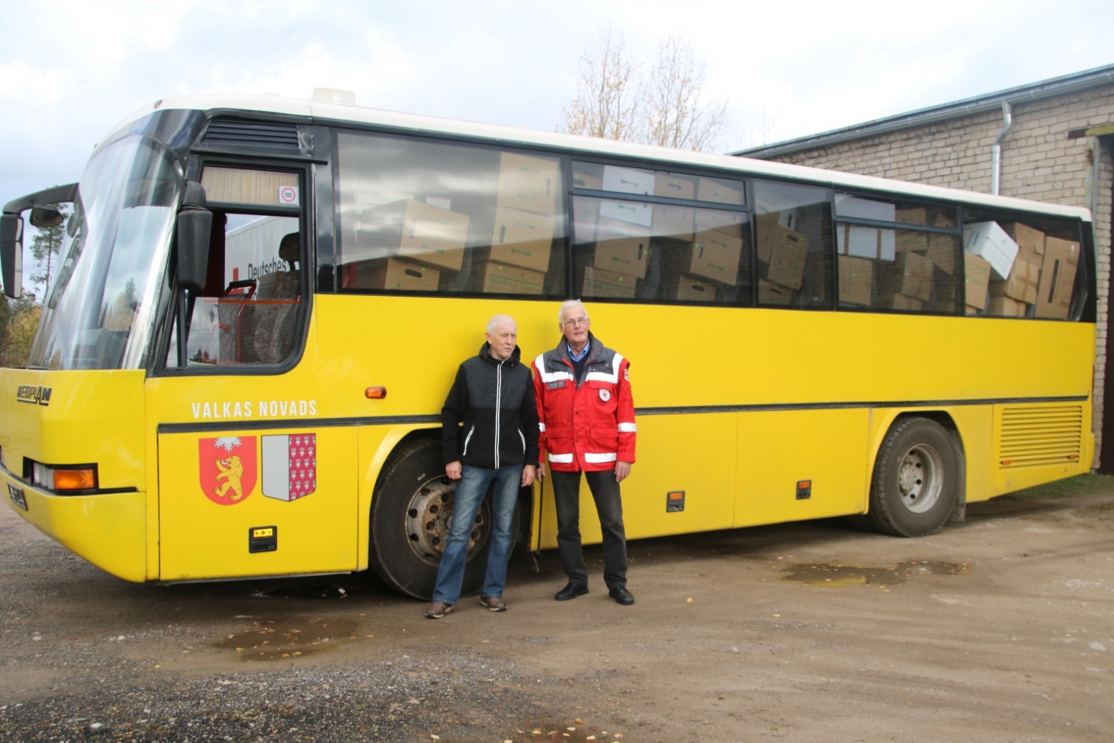 Ķīles-Dīsternbrukas Rotary klubs ziedo palīdzības kravu Mariupolei 15