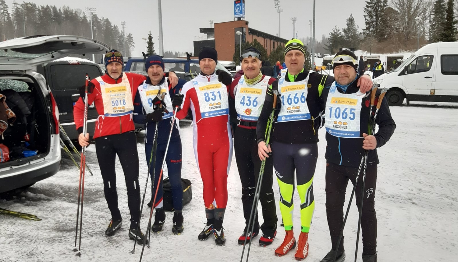 Slēpošanas sacensībās "Tartu Maraton" startē valcēnieši