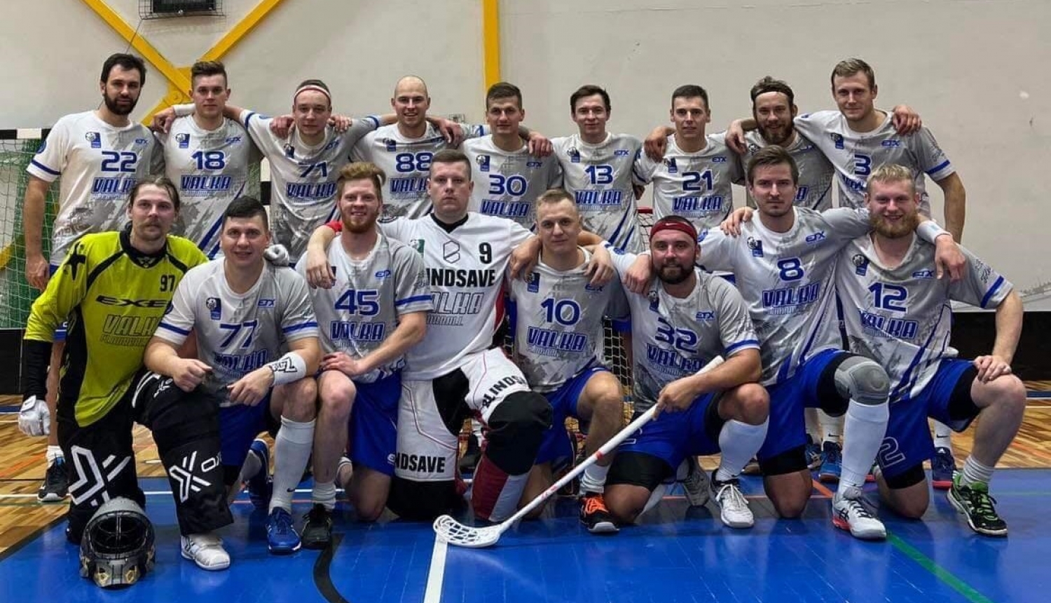 Valcēnieši gūst kārtējo uzvaru Latvijas florbola čempionāta 1. līgā
