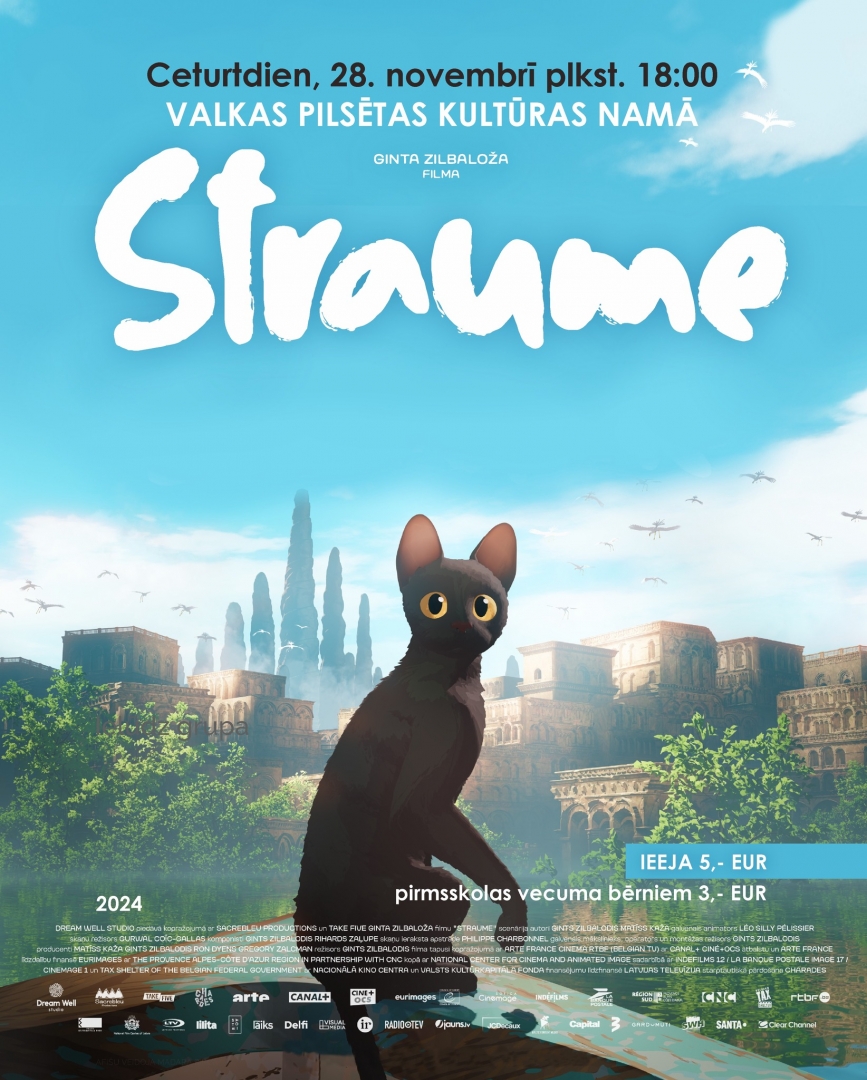 Latviešu animācijas filma "Straume"