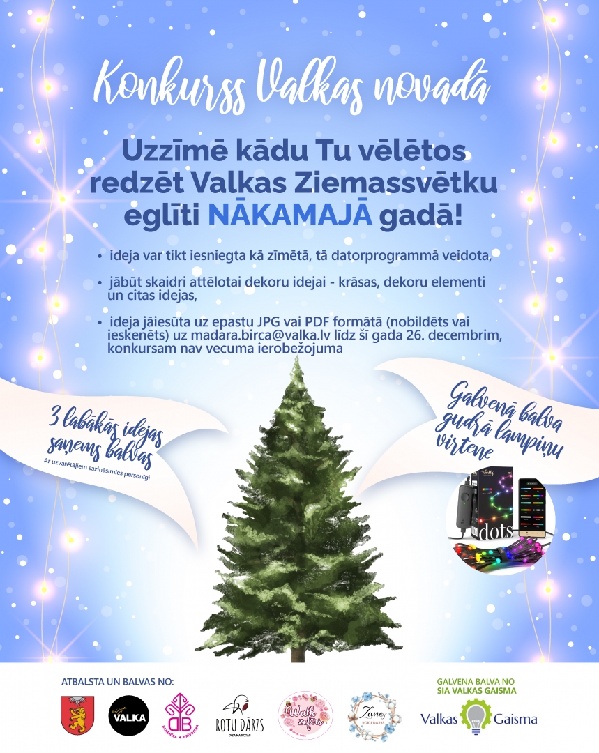 Konkurss Valkas novadā